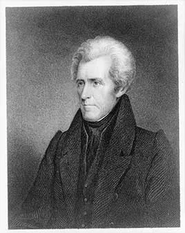 Portrait of Andrew Jackson