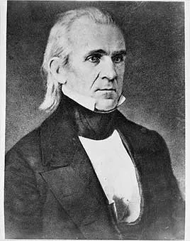 Portrait of James K. Polk