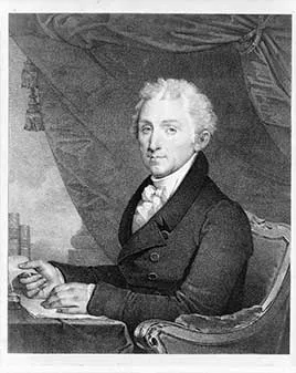 Portrait of James Monroe